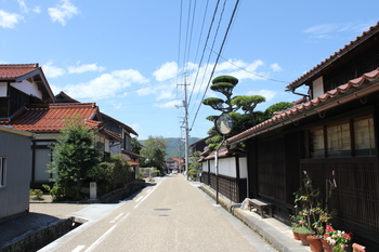 鹿野町町並