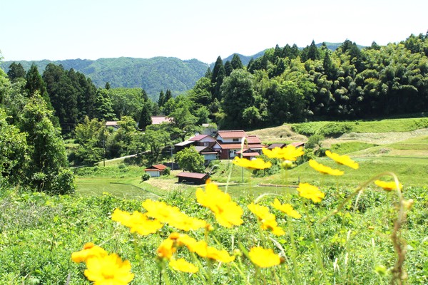 比田の風景
