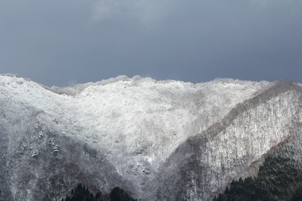 山の雪