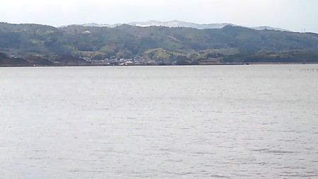 宍道湖から
